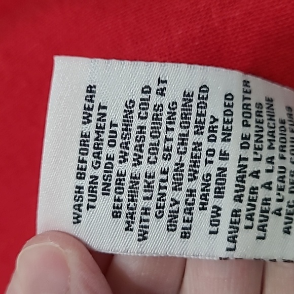 NWT Bagatelle Collection Red Linen Blend Faux Wrap Skirt With White Trim size XL - Picture 7 of 10